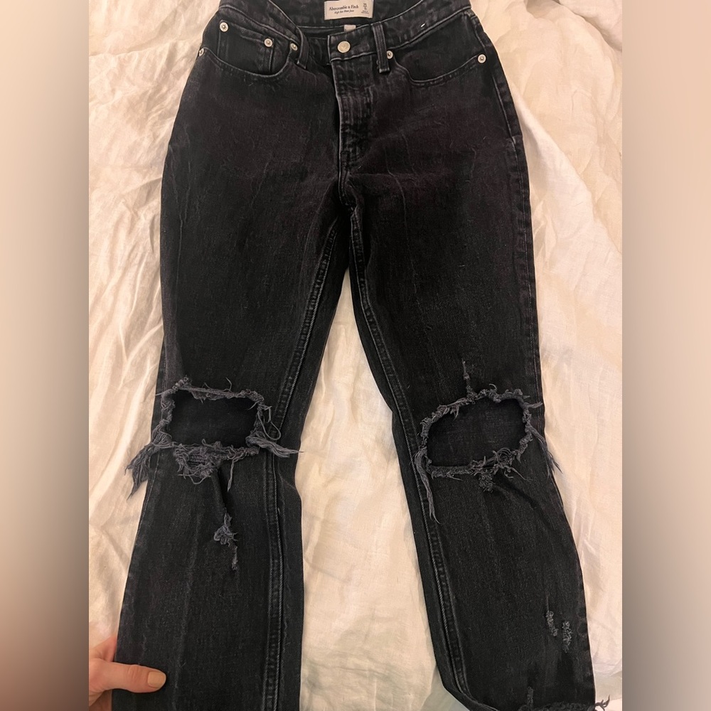 Abercrombie “High Rise Mom Jeans” - Curve Love